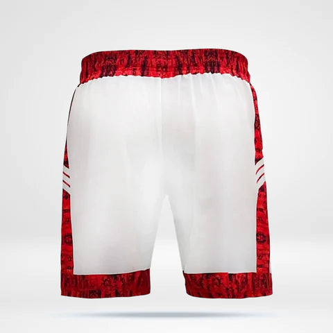 K1X  Kickz Hardwood Rev Practice Men's Reversible Shorts Basketball Pants  7401-0004/6100 Red/White